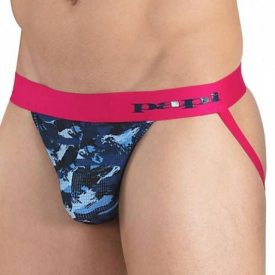 Papi Catalyst Camouflage Jock – Blue M