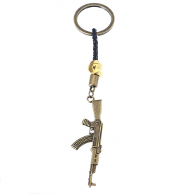 Suicide Spuad Keychain Bullet and Gun Pendant Keyring Gift