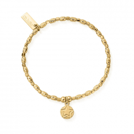 ChloBo GBCFR2559 Women's Gold Tone Soul Glow Bracelet