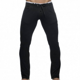 Addicted Combined Waistband Pants – Black L