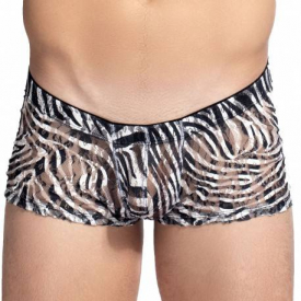 L’Homme invisible Cory Push Up Trunks – Zebra M