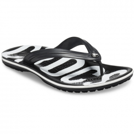 Crocs Mens & Womens Crocband Printed Lightweight Flip Flops UK Size 5 (EU 38/39)