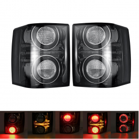 Car LED Tail Light Smoke Shell Left/Right with Bulb for Land Rover Range Rover 2010-2012