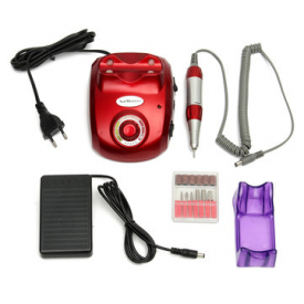 30000RPM Electric Nail Art Drill Kit Polishing File Bits Machine Tips Manicure Nursing Set