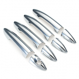 Door Handles Cover Trim For KIA K2 Rio Sedan 2011 2012 2013 2014 ABS