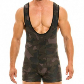 Modus Vivendi Desert Singlet – Khaki Camouflage S