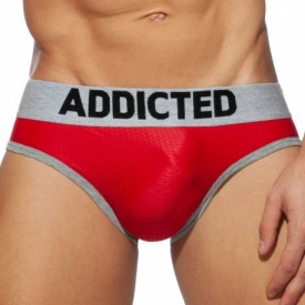 Addicted Dick Up Bikini Brief – Red S