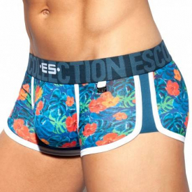 ES Collection Double Side Flowers Trunks – Navy XS