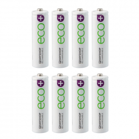7dayshop AA HR06 Rechargeable Batteries NiMH ECO 800mAh – MEGA VALUE 8 Pack
