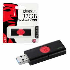 Kingston Data Traveler 106 USB 3.1 Flash Drive Memory Stick – 32GB