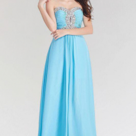 Chicloth Aline Chiffon Navy Bridesmaid Dresses Long