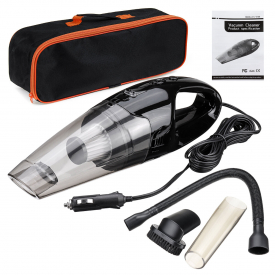 120W 4500PA Car Vacuum Cleaner Duster Handheld Corded Portable Wet & Dry Cleaning