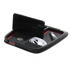 Silicone Rubber Car Dashboard Panel Mat Phone Mount Holder Temporary Parking Card