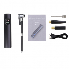 iMars E68 Universal Car Wireless Tyre Inflator Air Tire Pump Digital Display with Charger for Motorcycle Bicycle Ball To