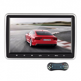 10.1Inch HD Car Headrest Monitor DVD Player Rear Seat Entertainment System Touch Button Screen with HDMI Port