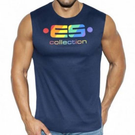 ES Collection ES Pride Tank Top – Navy S
