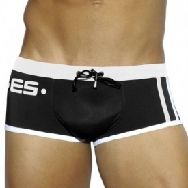 ES Collection Europe Swim Boxer – Black – White S