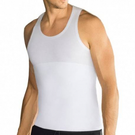LEO Extra Firm Control Tank – White XXL