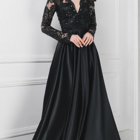 A-Line White Long Sleeve Mermaid Wedding Dress With Train