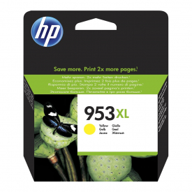 HP 953 XL Original High Yield Yellow Ink Cartridge (F6U18AE)