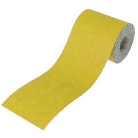 Faithfull Aluminium Oxide Paper Roll Yellow 115mm X 50m 80g