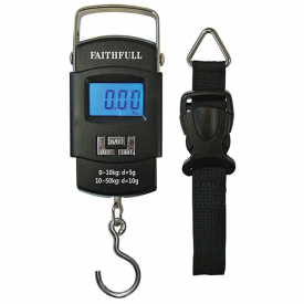 Faithfull FAISCALE50KG Portable 0 – 50kg Electronic Scale