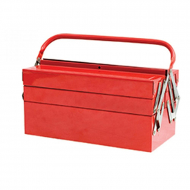 Faithfull Metal Cantilever Tool Box 19in 5 Tray