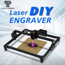 TwoTrees 2500MW CNC laser Engraving Machine 450x400mm Large Engraving Area Laser Engraving Machine