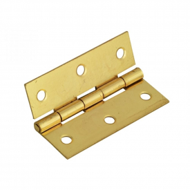 Forge Butt Hinge Brass Finish 65mm 2.5in Pack of 2