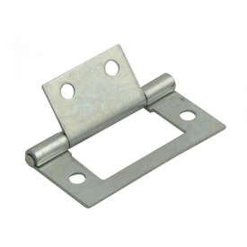 Forge Flush Hinge Zinc Plated 40mm Pack of 2