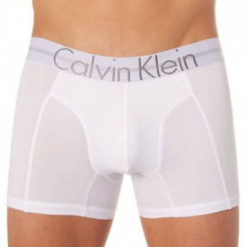 Calvin Klein Focused Fit Cotton Boxer Briefs – White S