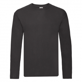 Fruit Of The Loom Mens Original Long Sleeve 100% Cotton Tee M – 38/40′ Chest