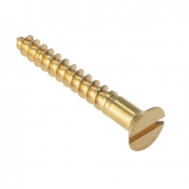 ForgeFix CSK588B 58 x 8 Wood Screw Countersunk Brass Box 200
