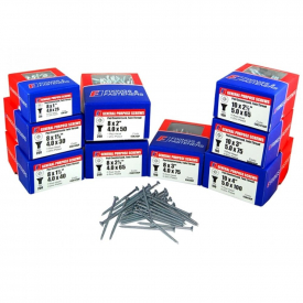 ForgeFix CSKPACK General Purpose Pozi Countersunk Screw 1400 Pce