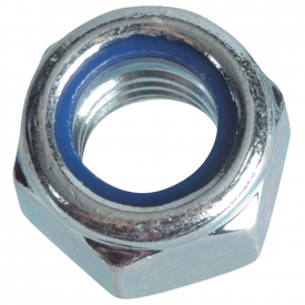 Hex Nyloc Nuts + Washers – Zinc Plated M12 (Pack 6)