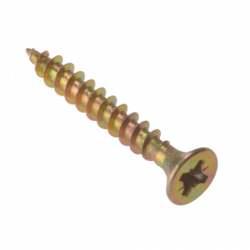 ForgeFix Multi-Purpose Pozi Screw CSK ST ZYP 3.5 x 20mm -Box 200