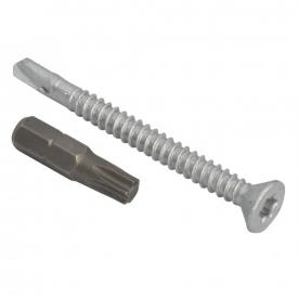 Forgefix TechFast Roofing Screw Timber – Steel Light Section 5.5x60mm Pack 100