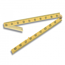 Fisco XFY1ME Yellow ABS Nylon Rule 1m39in