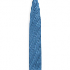 Gibson London Teal Diagonal Knitted Tie Teal