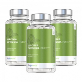 Garcinia Cambogia Pure – Superfood Supplement – 3 Packs