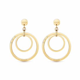Guess UBE29023 Women's Eternal Circles Large Hoop Earrings