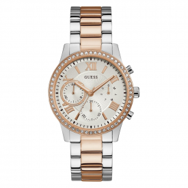 Guess W1069L4 Women's Solar Two Tone Wristwatch