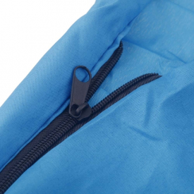 Ultra-light Single Polyester Pongee Healthy Sleeping Bag Liner Portable Camping Travel Sleeping Bag Blue