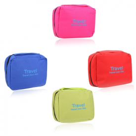Multifunctional Outdoor Travel Camping Wash Bag Large Capacity Water Resistant Breathable Toiletry Cosmetic Storage