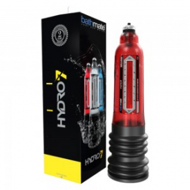 Hercules – Penis Enhancement Hydropump Device for Hardness & Strength – Hydro 7 Red – Bath or Shower use – 2 Years Manufacturers Guarantee