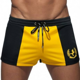 Addicted Horse Short – Black – Yellow XS