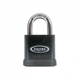 Henry Squire SS50S Stronghold 50mm Solid Steel Padlock Open Shackle