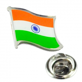 India Flag Lapel Pin Badge