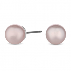 Pink Pearl 10mm Stud Earring