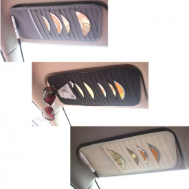 Durable Material Car DVD CD Disk Card Visor Case Holder Bag